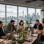Toronto tech office representing IT jobs in Canada for Pakistanis 2026