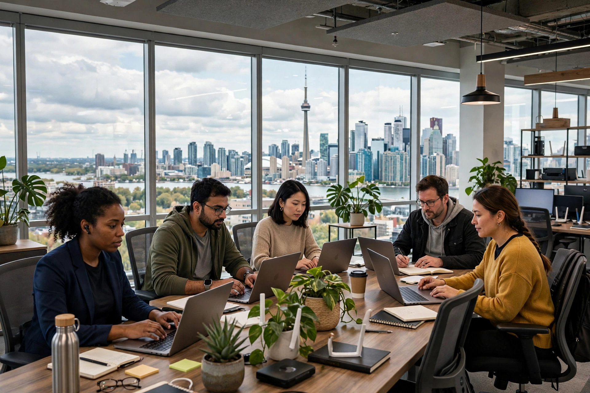 Toronto tech office representing IT jobs in Canada for Pakistanis 2026