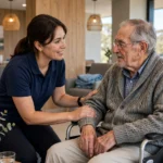 Aged care worker representing servant jobs in Australia 2026