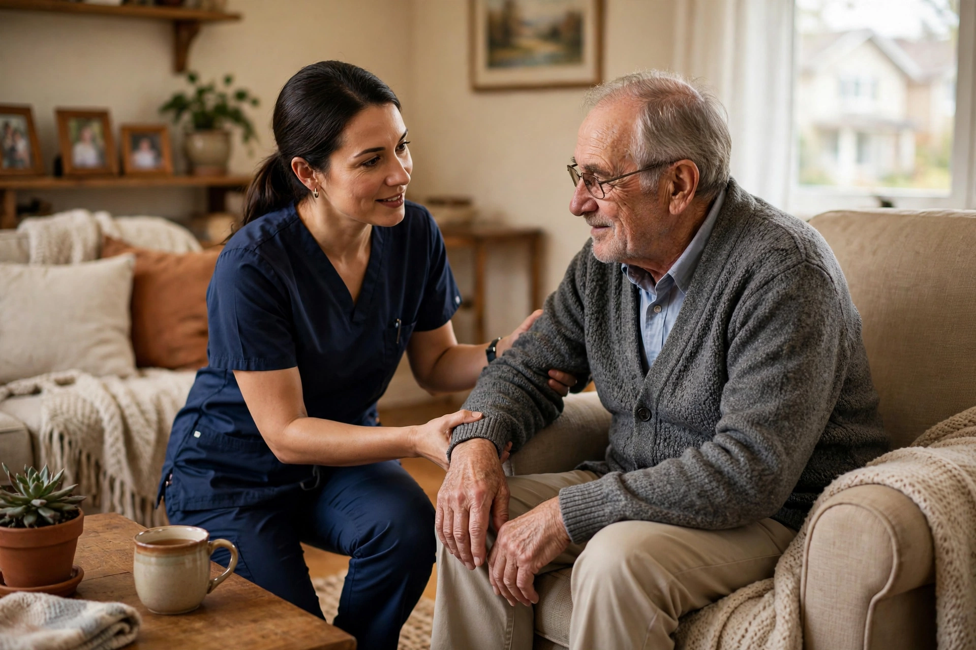 Caregiver representing servant jobs in USA 2026